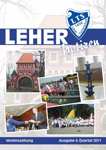 LTS Heft 4/2011 - Leher Turnerschaft von 1898 e.V.