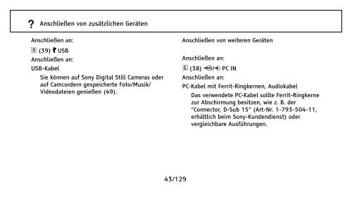 Sony KDL-40V5810 - KDL-40V5810 Istruzioni per l'uso Tedesco