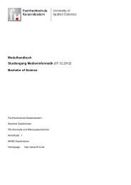 Modulhandbuch Studiengang Medieninformatik - FHInfo ...