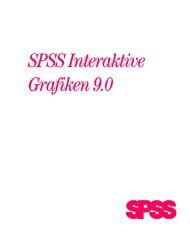 SPSS Interaktive Grafiken 9.0