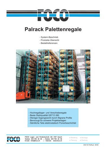 Palrack Palettenregale