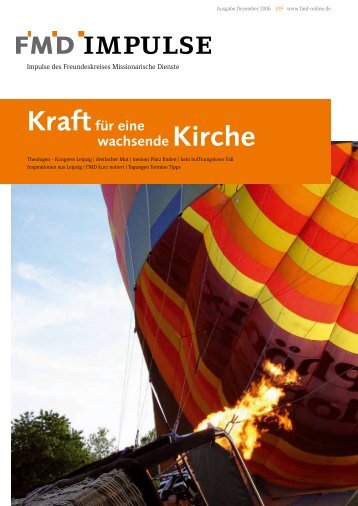 Kraftfür eine wachsende Kirche - Freundeskreis Missionarischer ...