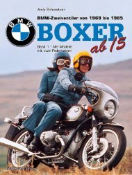 BMW Boxer Band 1 - Alle Modelle mit zwei Federbeinen von 1969 bis 1984