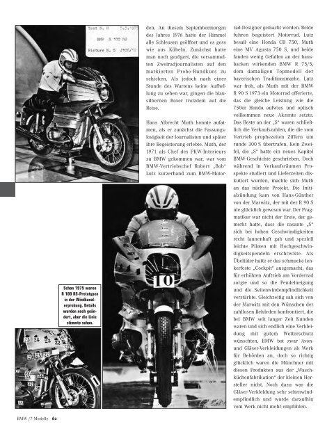 BMW Boxer Band 1 - Alle Modelle mit zwei Federbeinen von 1969 bis 1984