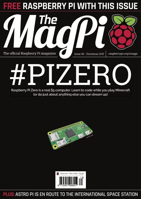 FREE RASPBERRY PI WITH THIS ISSUE
