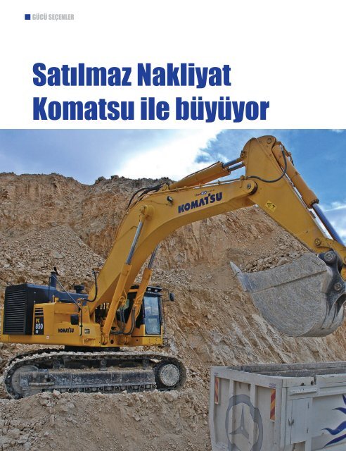 İº Makinaları Sayı:17 - KOMATSU