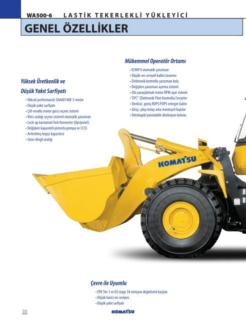 İº Makinaları Sayı:17 - KOMATSU