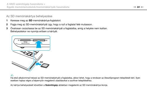 Sony VPCSE1L1E - VPCSE1L1E Istruzioni per l'uso Ungherese