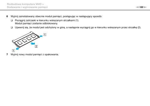 Sony VGN-NW21MF - VGN-NW21MF Istruzioni per l'uso Polacco