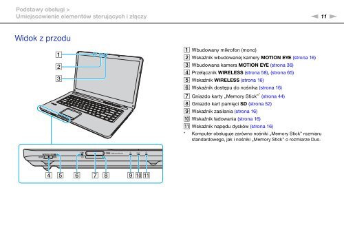 Sony VGN-NW21MF - VGN-NW21MF Istruzioni per l'uso Polacco