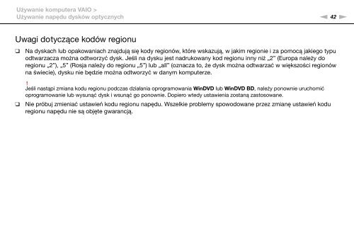 Sony VGN-NW21MF - VGN-NW21MF Istruzioni per l'uso Polacco