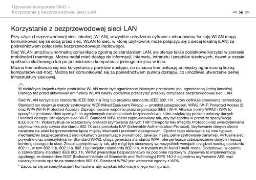 Sony VGN-NW21MF - VGN-NW21MF Istruzioni per l'uso Polacco