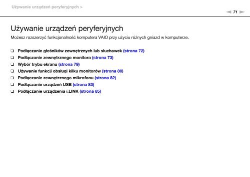 Sony VGN-NW21MF - VGN-NW21MF Istruzioni per l'uso Polacco