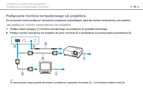 Sony VGN-NW21MF - VGN-NW21MF Istruzioni per l'uso Polacco