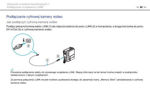 Sony VGN-NW21MF - VGN-NW21MF Istruzioni per l'uso Polacco