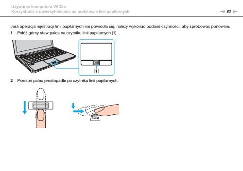 Sony VPCS13M1E - VPCS13M1E Istruzioni per l'uso Polacco