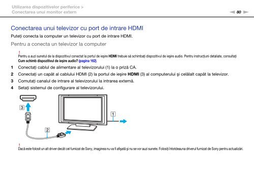 Sony VPCF13M8E - VPCF13M8E Istruzioni per l'uso Rumeno