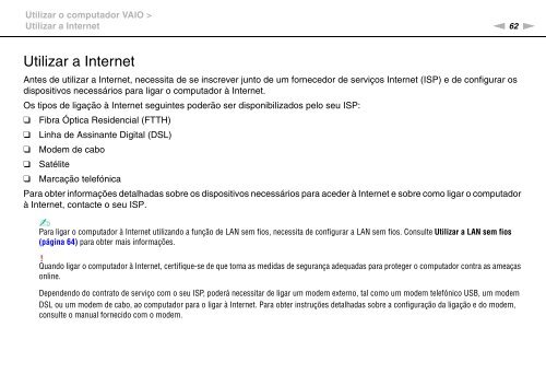 Sony VPCF13M8E - VPCF13M8E Istruzioni per l'uso Portoghese