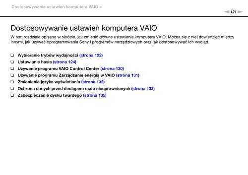 Sony VPCSB4N9E - VPCSB4N9E Istruzioni per l'uso Polacco