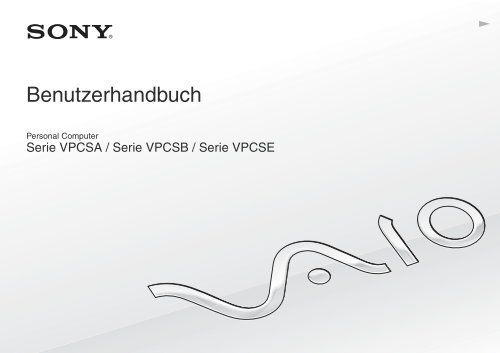 Sony VPCSB4N9E - VPCSB4N9E Istruzioni per l'uso Tedesco