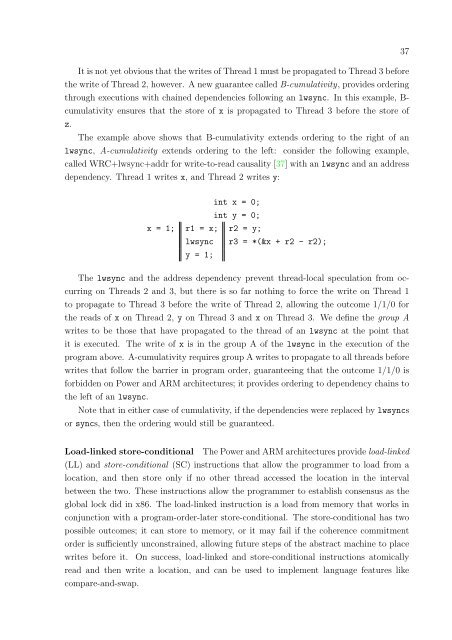 The C11 and C++11 Concurrency Model