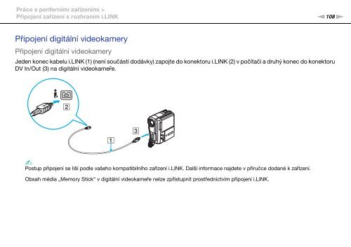 Sony VGN-SR51RF - VGN-SR51RF Istruzioni per l'uso Ceco