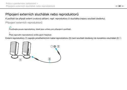 Sony VGN-SR51RF - VGN-SR51RF Istruzioni per l'uso Ceco