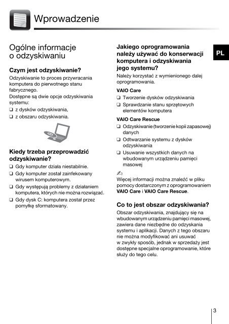 Sony VPCEA3D4E - VPCEA3D4E Guida alla risoluzione dei problemi Rumeno