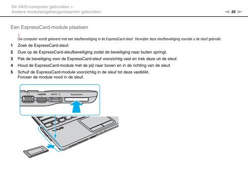 Sony VPCEA3D4E - VPCEA3D4E Istruzioni per l'uso Olandese