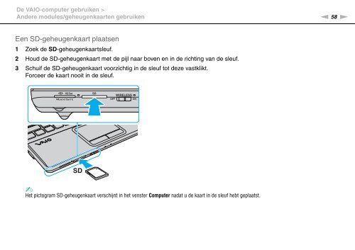 Sony VPCEA3D4E - VPCEA3D4E Istruzioni per l'uso Olandese