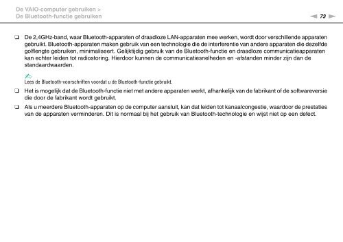 Sony VPCEA3D4E - VPCEA3D4E Istruzioni per l'uso Olandese