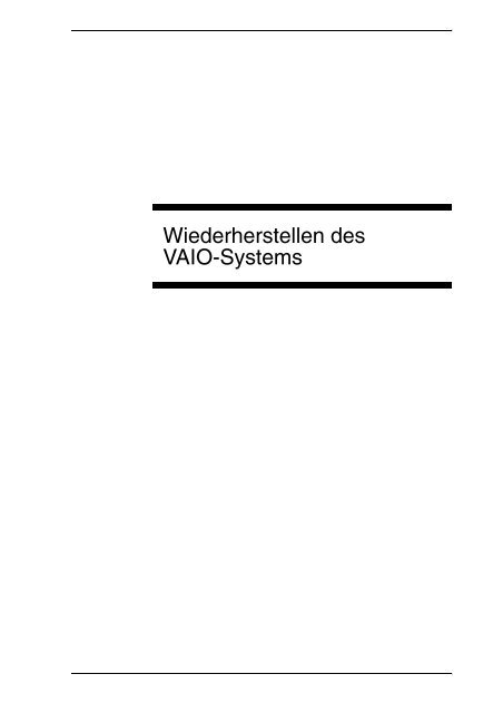 Sony VGX-TP3S - VGX-TP3S Guida alla risoluzione dei problemi Tedesco