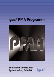 igus® PMA Programm