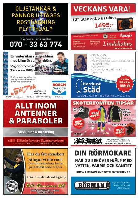 ReklamGuiden Kalix v49 -15 (30/11-6/12)