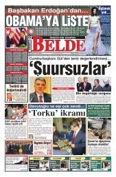 'Suursuzlar' - Belde Gazetesi