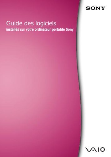 Sony PCG-F250 - PCG-F250 Manuale software Francese