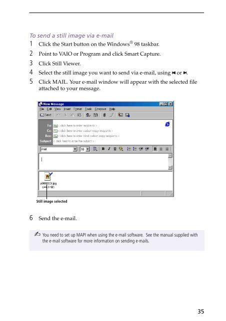 Sony PCG-F250 - PCG-F250 Manuale software Inglese