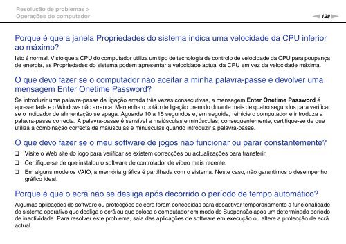 Sony VPCF12E1R - VPCF12E1R Istruzioni per l'uso Portoghese