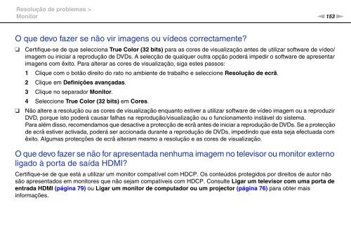 Sony VPCF12E1R - VPCF12E1R Istruzioni per l'uso Portoghese