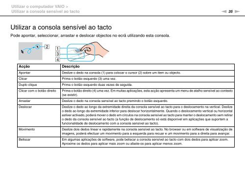 Sony VPCF12E1R - VPCF12E1R Istruzioni per l'uso Portoghese