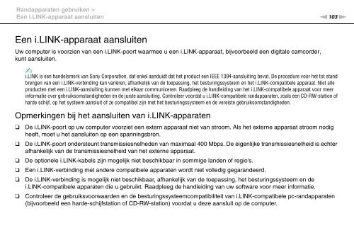 Sony VPCS11C5E - VPCS11C5E Istruzioni per l'uso Olandese