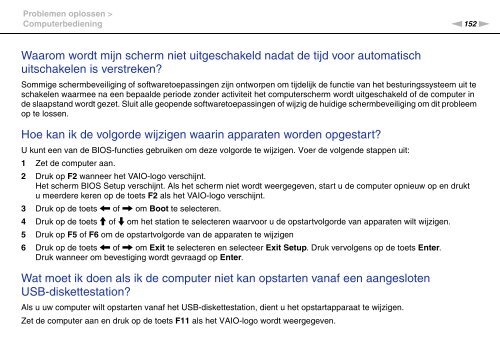 Sony VPCS11C5E - VPCS11C5E Istruzioni per l'uso Olandese