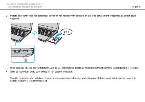 Sony VPCS11C5E - VPCS11C5E Istruzioni per l'uso Olandese