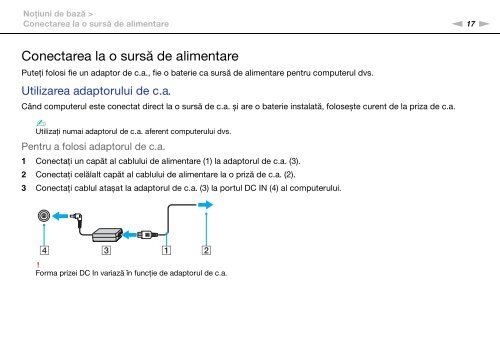 Sony VPCS13S8R - VPCS13S8R Istruzioni per l'uso Rumeno