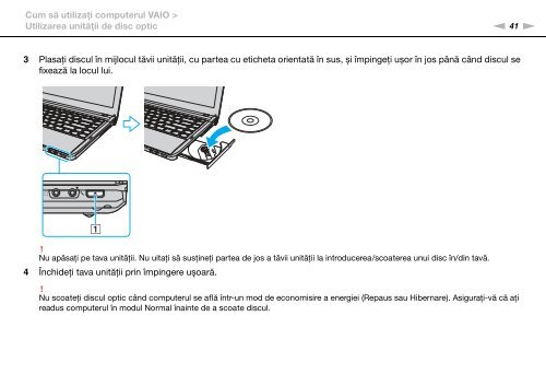 Sony VPCS13S8R - VPCS13S8R Istruzioni per l'uso Rumeno