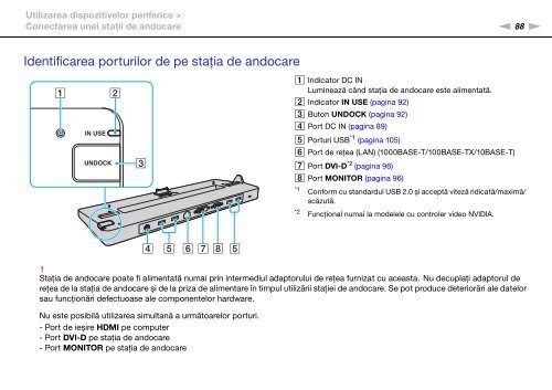 Sony VPCS13S8R - VPCS13S8R Istruzioni per l'uso Rumeno