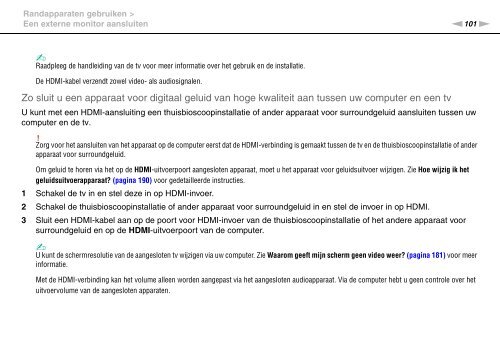 Sony VPCS13S8R - VPCS13S8R Istruzioni per l'uso Olandese