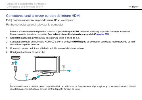 Sony VPCSB1B9E - VPCSB1B9E Istruzioni per l'uso Rumeno