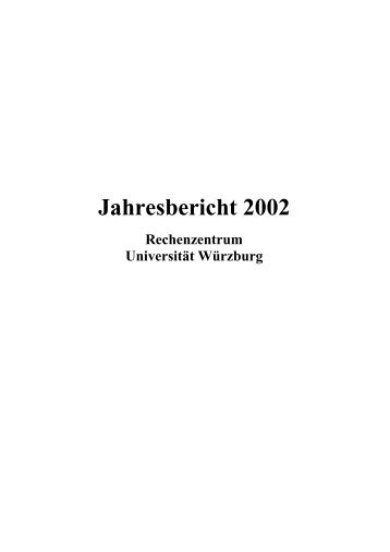 PDF-Datei - Rechenzentrum - Universität Würzburg