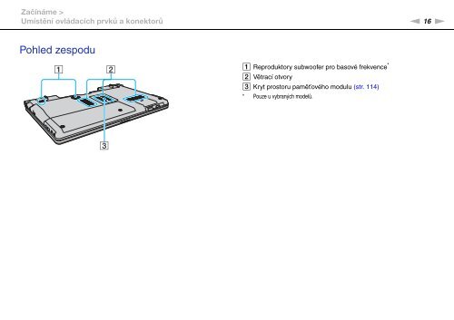 Sony VGN-AW31S - VGN-AW31S Istruzioni per l'uso Ceco